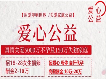 靖远捐卵助孕生子 爱心志愿者招募